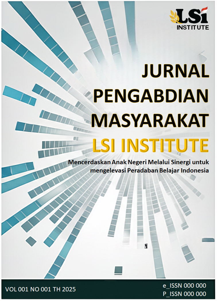 JURNAL PENGABDIAN MASYARAKAT LSI INSTITUTE